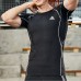 Adidas 3 Piece Set Quick drying For men's Running Fitness Sports Wear Fitness Clothing men Training Set Sport Suit-5593256