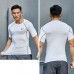 Adidas 3 Piece Set Quick drying For men's Running Fitness Sports Wear Fitness Clothing men Training Set Sport Suit-9078183