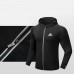 Adidas 3 Piece Set Quick drying For men's Running Fitness Sports Wear Fitness Clothing men Training Set Sport Suit-8619113