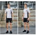 Adidas 4 Piece Set Quick drying For men's Running Fitness Sports Wear Fitness Clothing men Training Set Sport Suit-9830970