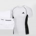 Adidas 5 Piece Set Quick drying For men's Running Fitness Sports Wear Fitness Clothing men Training Set Sport Suit-792420