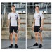 Adidas 5 Piece Set Quick drying For men's Running Fitness Sports Wear Fitness Clothing men Training Set Sport Suit-792420