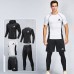 Adidas 5 Piece Set Quick drying For men's Running Fitness Sports Wear Fitness Clothing men Training Set Sport Suit-792420
