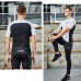 Under Armour 3 Piece Set Quick drying For men's Running Fitness Sports Wear Fitness Clothing men Training Set Sport Suit-9394429