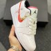 Air Jordan 1 Low Running Shoes-White/Blue-7619618
