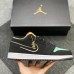 Air Jordan 1 Low Running Shoes-Black/Green-5470651