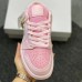 Air Jordan 1 Low Women Running Shoes-Pink/White-7562296