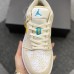 Air Jordan 1 Low Running Shoes-Gray/Yellow-3092077