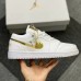 Air Jordan 1 Low Running Shoes-White/Gold-1961562
