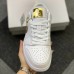 Air Jordan 1 Low Running Shoes-White/Gold-1961562