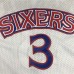 76-97 Sixers Iverson 76ers 3 white-7772778