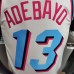 ADEBAYO#13 Miami Heat V-neck White NBA jersey-9852524