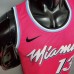 ADEBAYO#13 Miami Heat V-neck pink NBA jersey-4147471