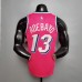 ADEBAYO#13 Miami Heat V-neck pink NBA jersey-4147471