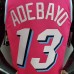 ADEBAYO#13 Miami Heat V-neck pink NBA jersey-4147471