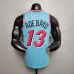 ADEBAYO#13 Miami Heat V-neck Blue NBA jersey-607777