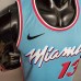 ADEBAYO#13 Miami Heat V-neck Blue NBA jersey-607777