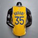 New DURANT#35 Golden State Warriors yellow NBA jersey-2551868
