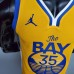 New DURANT#35 Golden State Warriors yellow NBA jersey-2551868