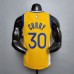 New CURRY#30 Golden State Warriors yellow NBA jersey-3851954