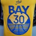 New CURRY#30 Golden State Warriors yellow NBA jersey-3851954