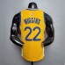 New WIGGINS#22 Golden State Warriors yellow NBA jersey-1177733