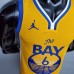 New YOUNG#6 Golden State Warriors yellow NBA jersey-6935440