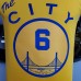 Tram version YOUNG#6 Golden State Warriors yellow NBA jersey-8041391