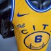 Tram version YOUNG#6 Golden State Warriors yellow NBA jersey-8041391