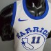 Retro version THOMPSON#11 Golden State Warriors white NBA jersey-4071035