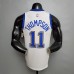 Retro version THOMPSON#11 Golden State Warriors white NBA jersey-4071035