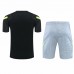 2021 Atletico Madrid black training suit (Shirt + Pant)-2216118
