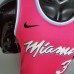 WADE #3 Miami Heat V-neck pink NBA jersey-5972310