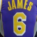 New Lakers Jordan DAVIS#6 Theme Purple Round Neck-6847780
