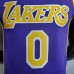 New Lakers Jordan KUZMA #0 theme purple round neck-2819368