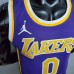 New Lakers Jordan KUZMA #0 theme purple round neck-2819368
