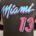 ADEBAYO#13 Miami Heat V-neck black NBA jersey-5440106
