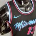ADEBAYO#13 Miami Heat V-neck black NBA jersey-5440106
