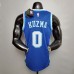 New KUZMA #0 Lakers blue NBA jersey-3893202