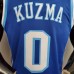 New KUZMA #0 Lakers blue NBA jersey-3893202