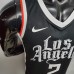 New LEONAR0#2 Los Angeles Clippers Black NBA jersey-2133296