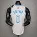 New Lakers KUZMA #0 Crew Neck Retro Limited Edition White-6469239