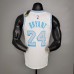New Lakers Bryant #24 Crew Neck Retro Limited Edition White-5439851
