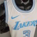 New Lakers DAVIS#3 Crew Neck Retro Limited Edition White-9412257