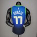 DONCIC#77 Dallas Mavericks blue idol NBA jersey-4737961
