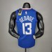 GE0RGE#13 Clippers Limited Edition Blue NBA Jersey-9841345