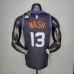 New NASH#13 Suns City Edition Black NBA Jersey-9464792