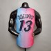 New Miami Heat ADEBAYO#13 City Edition Pink Blue Gradient Color-9082557