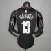 Harden #13 Brooklyn Nets City version black NBA jersey-834593