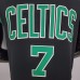 BROWN#7 Celtics White Jordan theme black NBA jersey-5514394